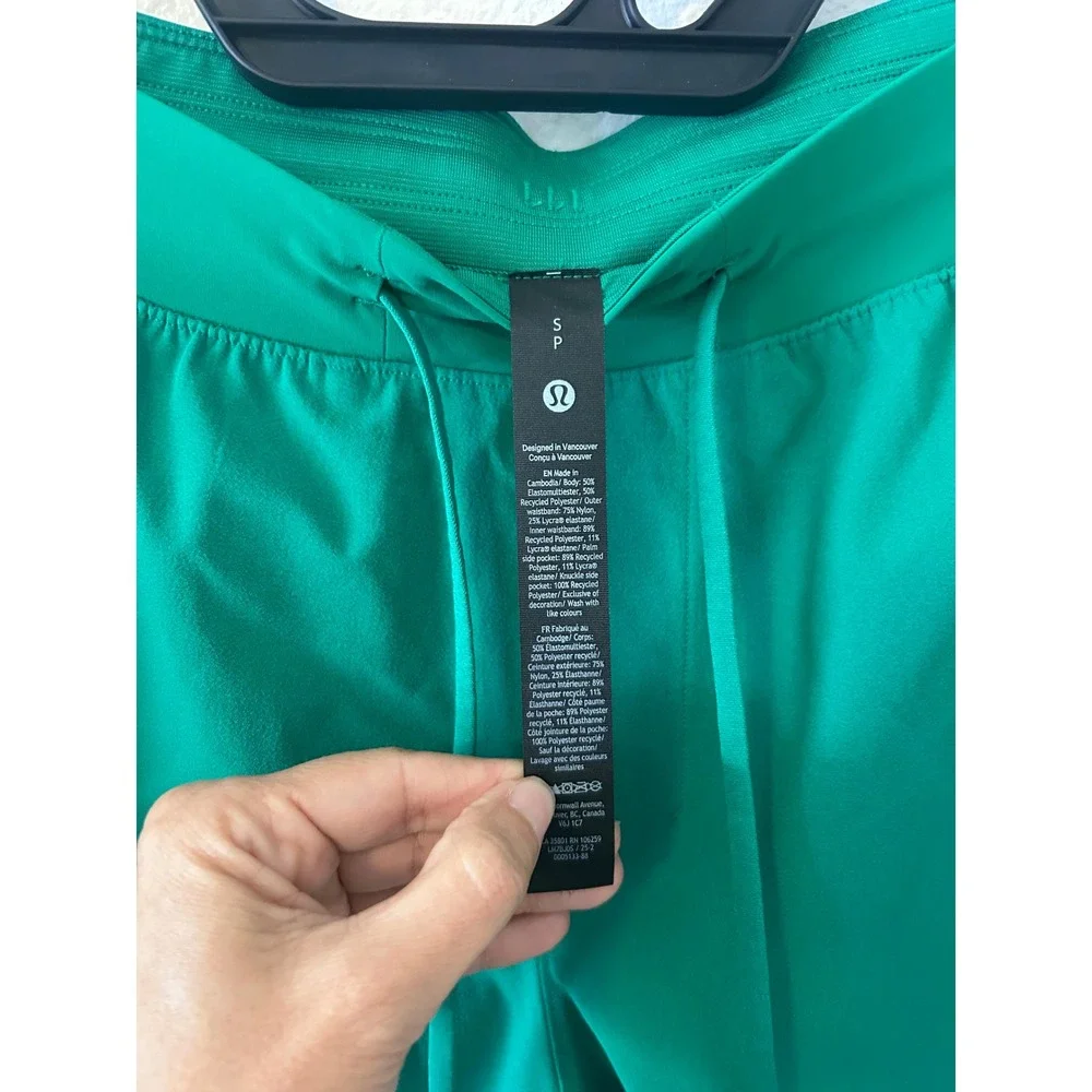 Lululemon T.H.E. Short 7" Unlined Green SZ S - Picture 7 of 7